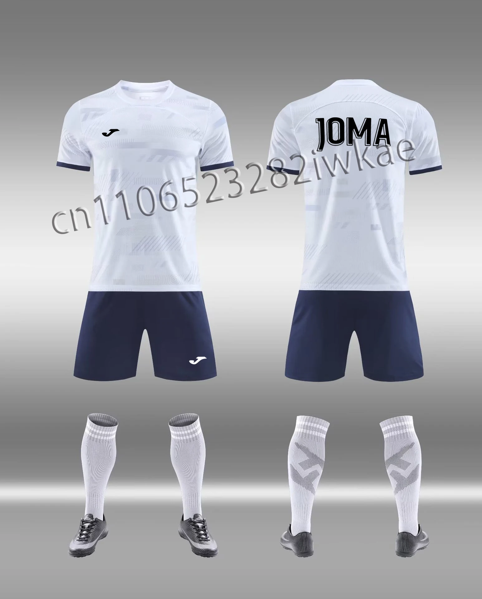 Летний спортивный костюм JOMA с 3D-печатью для мужчин: дышащая быстросохнущая футболка и шорты для тренировок и футбола (комплект из двух предметов)
Летний спортивный костюм JOMA с 3D-печатью для мужчин: дышащая быстросохнущая футболка и шорты для тренировок и футбола (комплект из двух предметов)