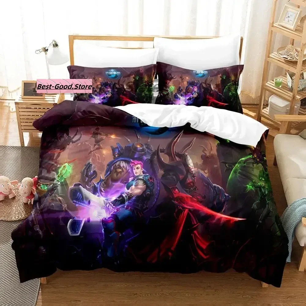Game Heroes of the Storm Bedding Set Single Twin Full Queen King Size Bed Set Aldult Kid Bedroom Duvetcover Sets Bed Sheet Set
Game Heroes of the Storm Bedding Set Single Twin Full Queen King Size Bed Set Aldult Kid Bedroom Duvetcover Sets Bed Sheet Set