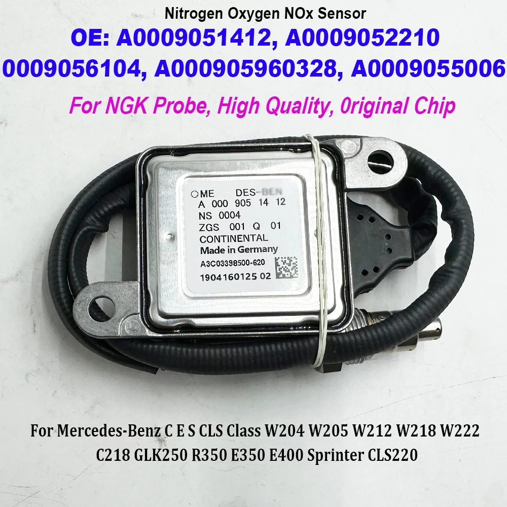 A0009051412 A0009052210 0009056104 NOX Sensor for NGK Probe A000905960328 A0009055006 For Benz W251 W212 W207 W906 ML250 GL350
A0009051412 A0009052210 0009056104 NOX Sensor for NGK Probe A000905960328 A0009055006 For Benz W251 W212 W207 W906 ML250 GL350