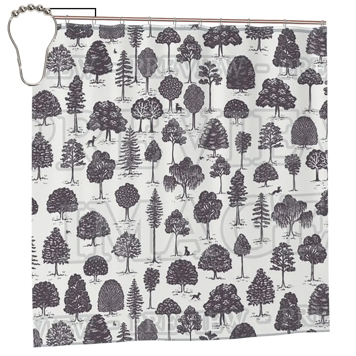 Занавеска для душа Woodland Adventure, полиэстеровая, водонепроницаемая, для ванной комнаты, с крючками
Занавеска для душа Woodland Adventure, полиэстеровая, водонепроницаемая, для ванной комнаты, с крючками