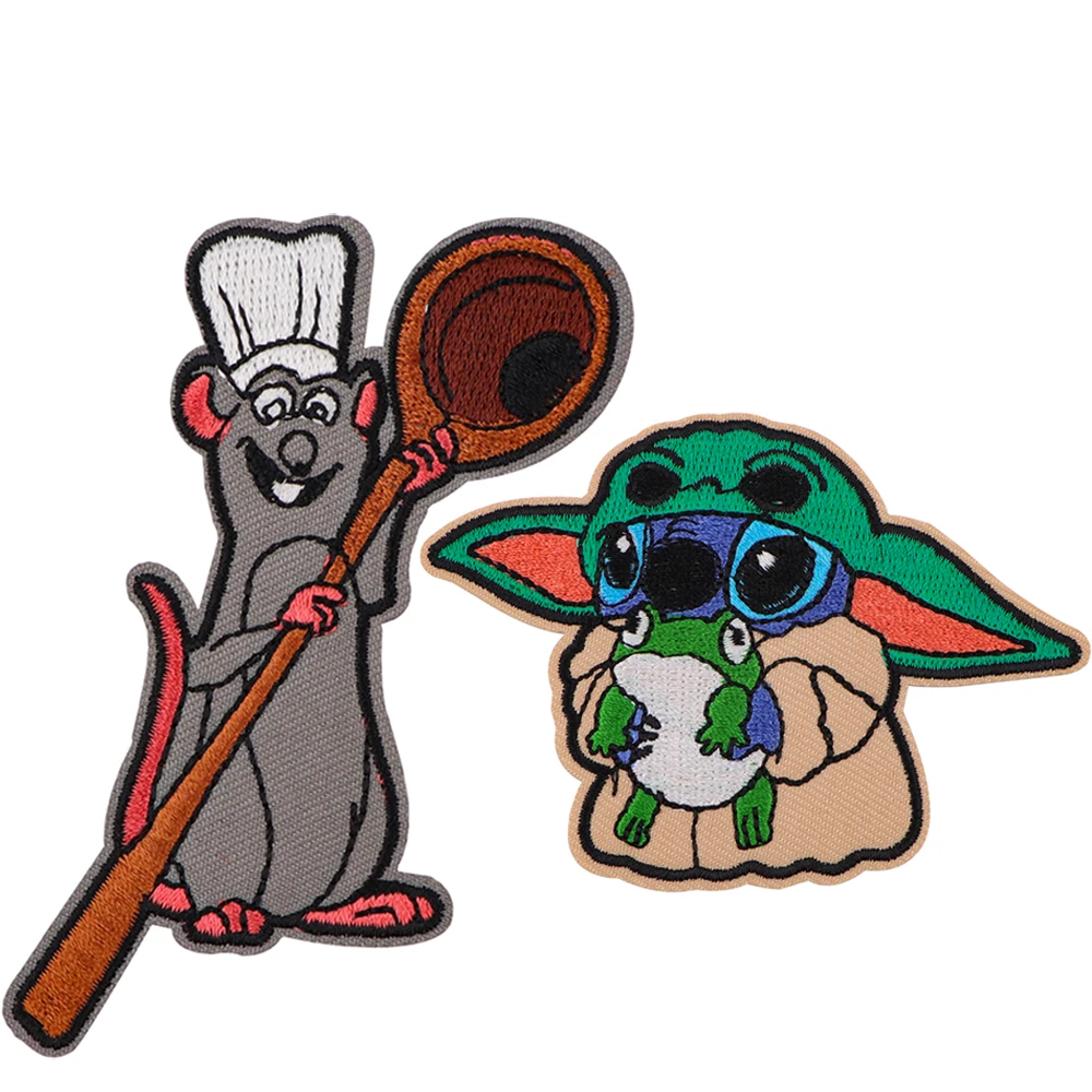 Cartoon Figures Cute Patch DIY Clothing Embroidered Sewing Applique Sew On Fabric Badge Apparel Accessories
Cartoon Figures Cute Patch DIY Clothing Embroidered Sewing Applique Sew On Fabric Badge Apparel Accessories