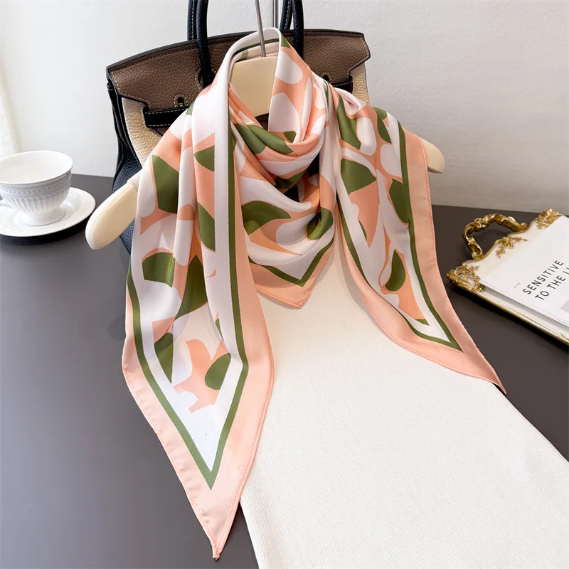Silk Fashion Scarf Hijab Luxury Female Shawls Wraps Neckerchief Headband Bandana Ribbon Handkerchief Designer Luxury Brands
Silk Fashion Scarf Hijab Luxury Female Shawls Wraps Neckerchief Headband Bandana Ribbon Handkerchief Designer Luxury Brands