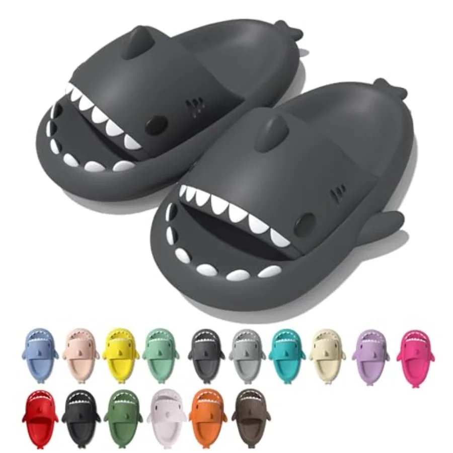 rosyclo Shark Cloud Slippers, Shark Cute Slides for Women Man, Summer Slipper Sandals for Boys Girls Spa Platform Shoes Non-Sli
rosyclo Shark Cloud Slippers, Shark Cute Slides for Women Man, Summer Slipper Sandals for Boys Girls Spa Platform Shoes Non-Sli