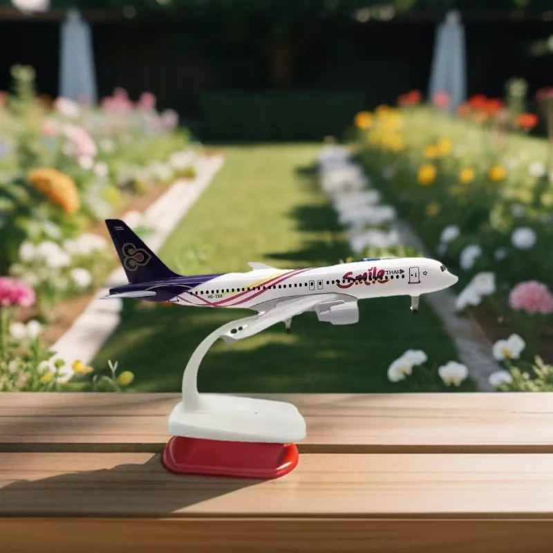 Display Aircraft Model 20CM 1:400 for A320 Thai Airways Airlines Airbus 320 Alloy Aircraft with Base Souvenirs Plane Toy
Display Aircraft Model 20CM 1:400 for A320 Thai Airways Airlines Airbus 320 Alloy Aircraft with Base Souvenirs Plane Toy