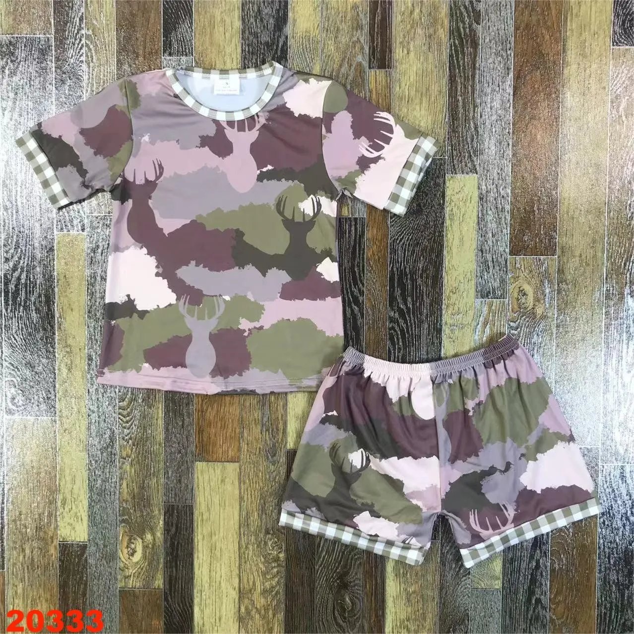 Ruffle short sleeves deer camo baby girls summer pajamas Kids Siblings Camo Sets
Ruffle short sleeves deer camo baby girls summer pajamas Kids Siblings Camo Sets