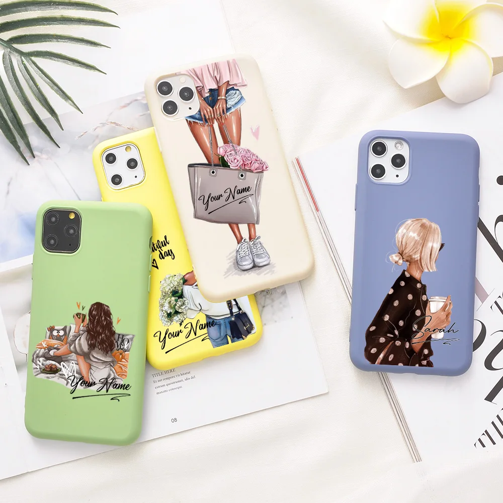Personalise Girls Name Custom Gift Case for iPhone 12 Pro Max 13 Mini 11 SE 2020 8 Plus 6s 7 X XS XR Soft Silicone Phone Case
Personalise Girls Name Custom Gift Case for iPhone 12 Pro Max 13 Mini 11 SE 2020 8 Plus 6s 7 X XS XR Soft Silicone Phone Case