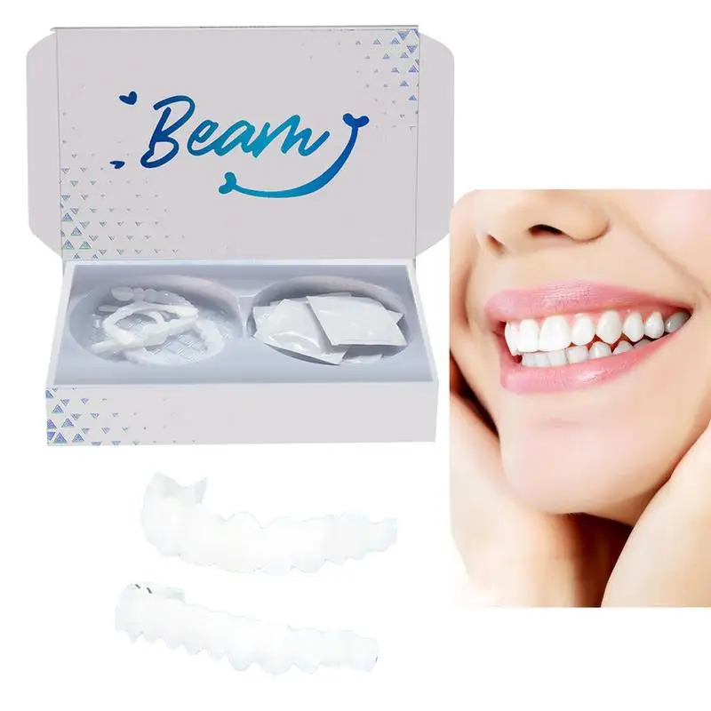 Veneer Snapon Teeth Kit Fit Teeth Whitening Fake Tooth Cover Resin False Braces Snap On Smile Veneers Denture Fake Teeth
Veneer Snapon Teeth Kit Fit Teeth Whitening Fake Tooth Cover Resin False Braces Snap On Smile Veneers Denture Fake Teeth