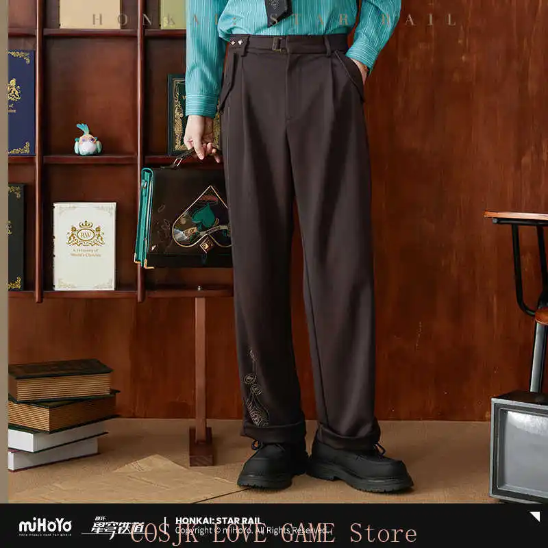 Presale Game Honkai Star Rail Official Merch miHoYo Original Authentic Aventurine Theme Impression Trousers Fasihon Couple Pants
Presale Game Honkai Star Rail Official Merch miHoYo Original Authentic Aventurine Theme Impression Trousers Fasihon Couple Pants