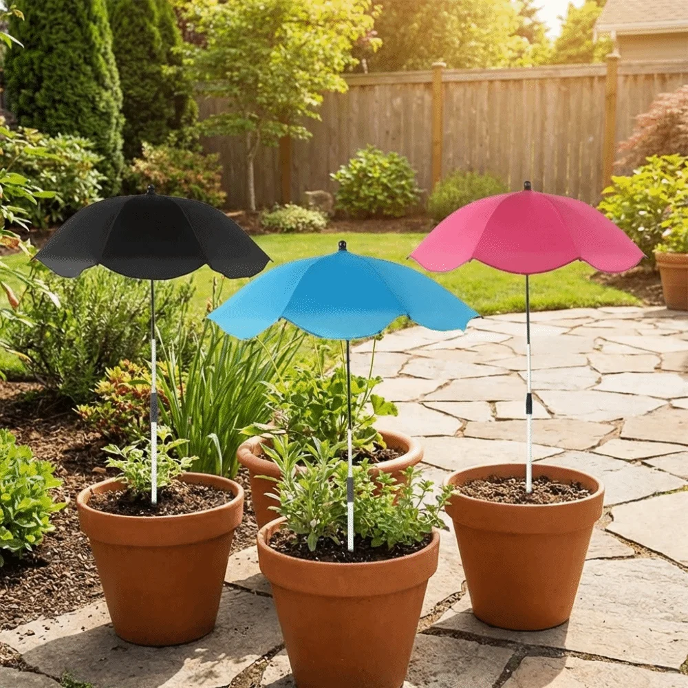 65cm Telescopic Plant Umbrellas Adjustable Larger Plants Shade Cover Decorative UV Protection Garden Umbrella Shade Potted
65cm Telescopic Plant Umbrellas Adjustable Larger Plants Shade Cover Decorative UV Protection Garden Umbrella Shade Potted