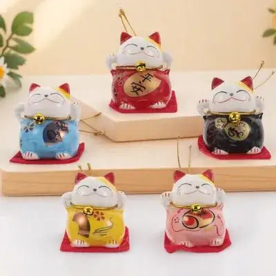 5Pcs Cat Ornaments Creative Ceramic Decoration Car Home Decor Cartoon Auspicious Craft Cat Adornment Tabletop Gift
5Pcs Cat Ornaments Creative Ceramic Decoration Car Home Decor Cartoon Auspicious Craft Cat Adornment Tabletop Gift