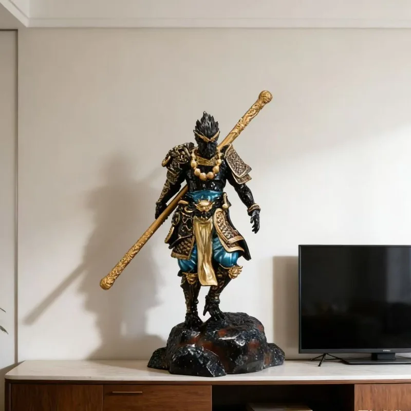 Antique Sun Wukong Doll Craftsmanship Mini Gold Copper Sun Wukong Statue Model Desk Decoration Home Car Ornament
Antique Sun Wukong Doll Craftsmanship Mini Gold Copper Sun Wukong Statue Model Desk Decoration Home Car Ornament