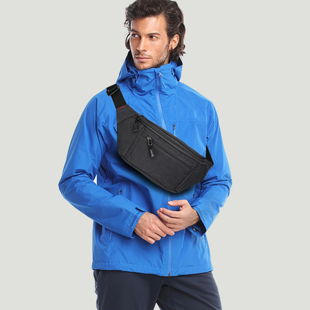 Outdoor Sports Waist Bag Solid Color Pack With Hardware Smooth Zipper Lightweight And Breathable blue
Outdoor Sports Waist Bag Solid Color Pack With Hardware Smooth Zipper Lightweight And Breathable blue