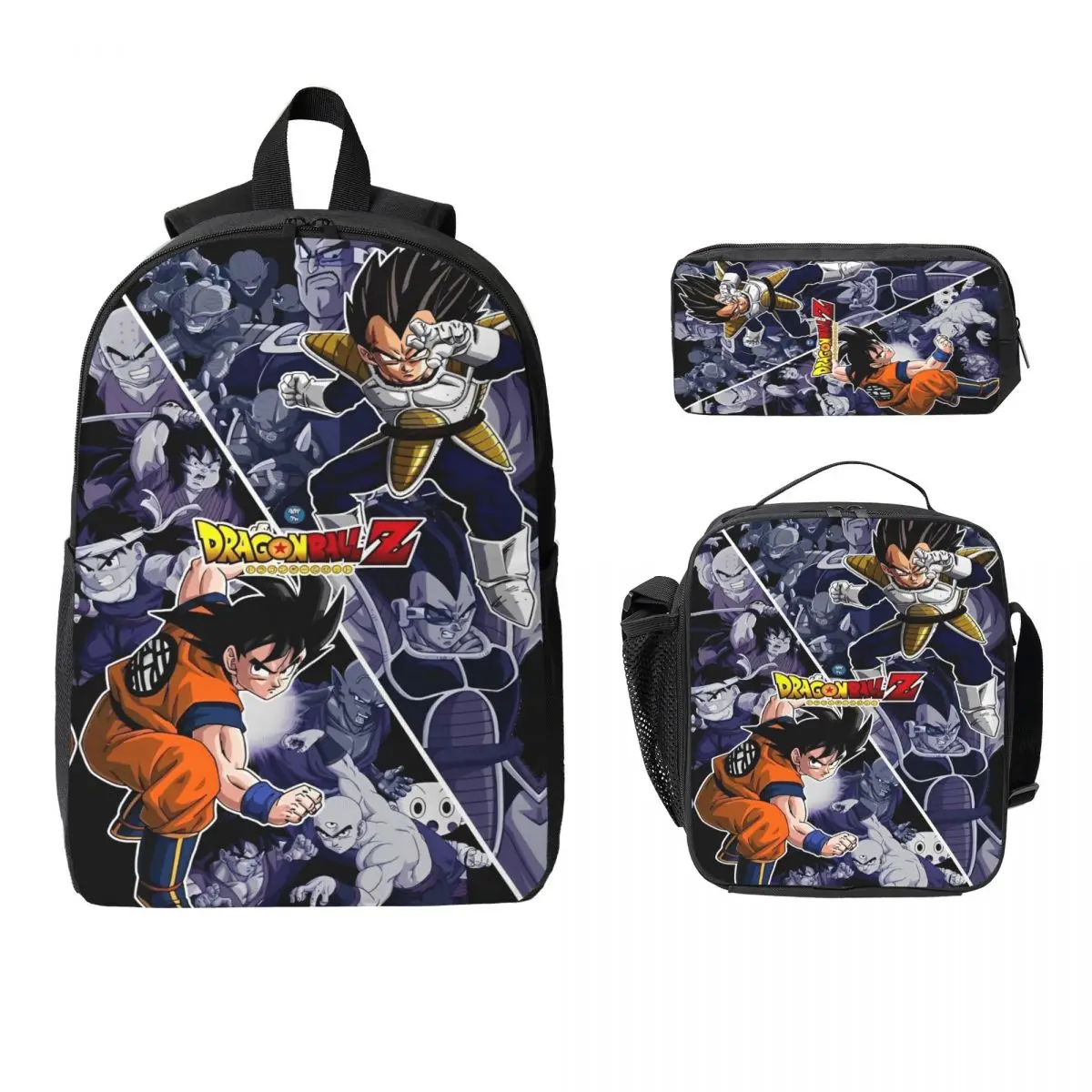 3Pcs DragonBallZ Backpack Set for Girls Boys Pencil Boxes Bookbag Sets with Lunch Box For School Students Daypack
3Pcs DragonBallZ Backpack Set for Girls Boys Pencil Boxes Bookbag Sets with Lunch Box For School Students Daypack