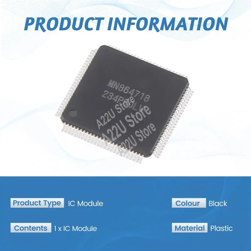 Hot-MN864718 MN864718A IC модуль для WIIU WII U игровая консоль HD сигнальный чип ремонт аксессуары
Hot-MN864718 MN864718A IC модуль для WIIU WII U игровая консоль HD сигнальный чип ремонт аксессуары