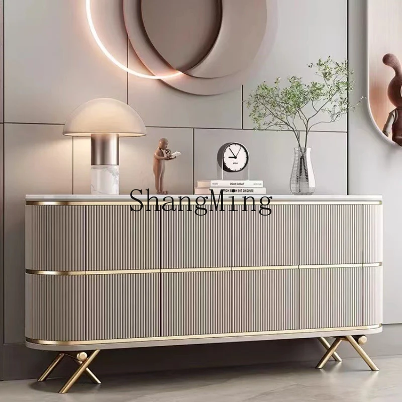 FG rock slab dining side cabinet, simple and modern wall-to-wall foyer wall-to-wall decorative cabinet, entrance door cabinet
FG rock slab dining side cabinet, simple and modern wall-to-wall foyer wall-to-wall decorative cabinet, entrance door cabinet