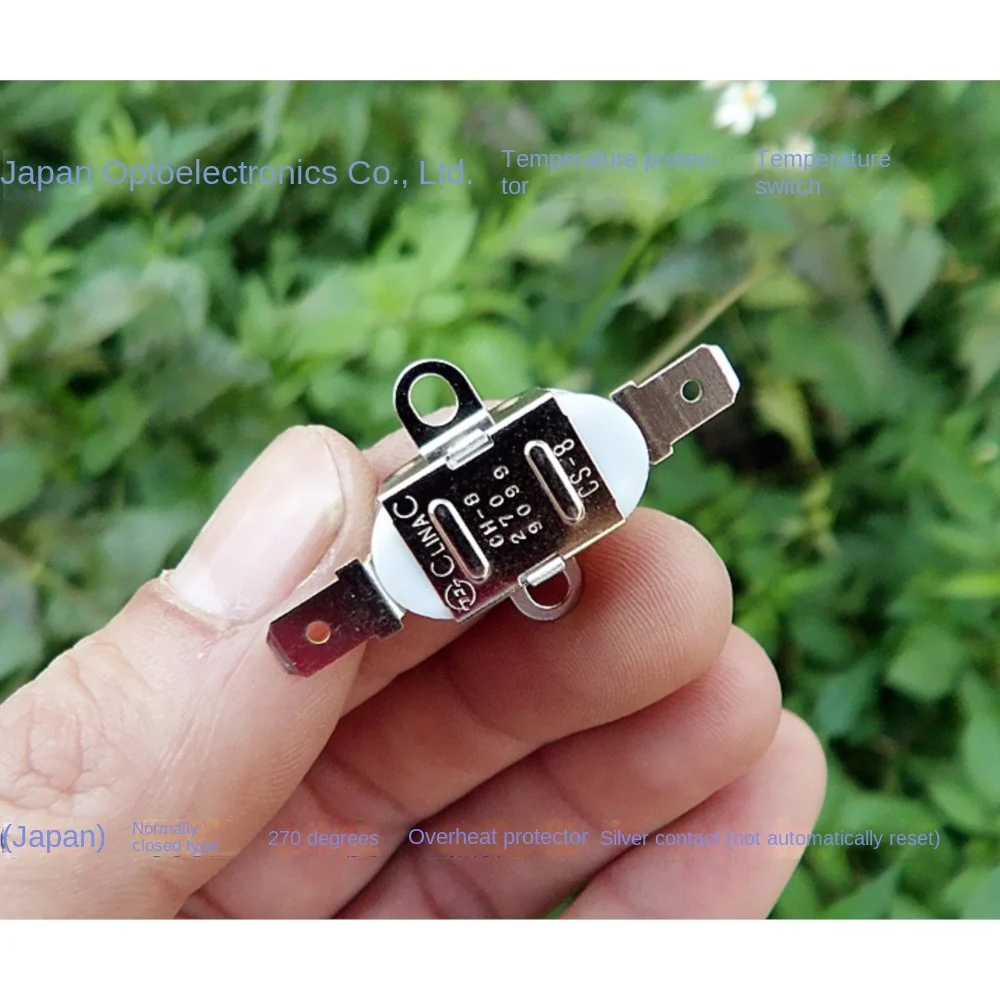 270 Degree Superheat Protection Bimetallic Material Temperature Protector Normally Closed Type
270 Degree Superheat Protection Bimetallic Material Temperature Protector Normally Closed Type