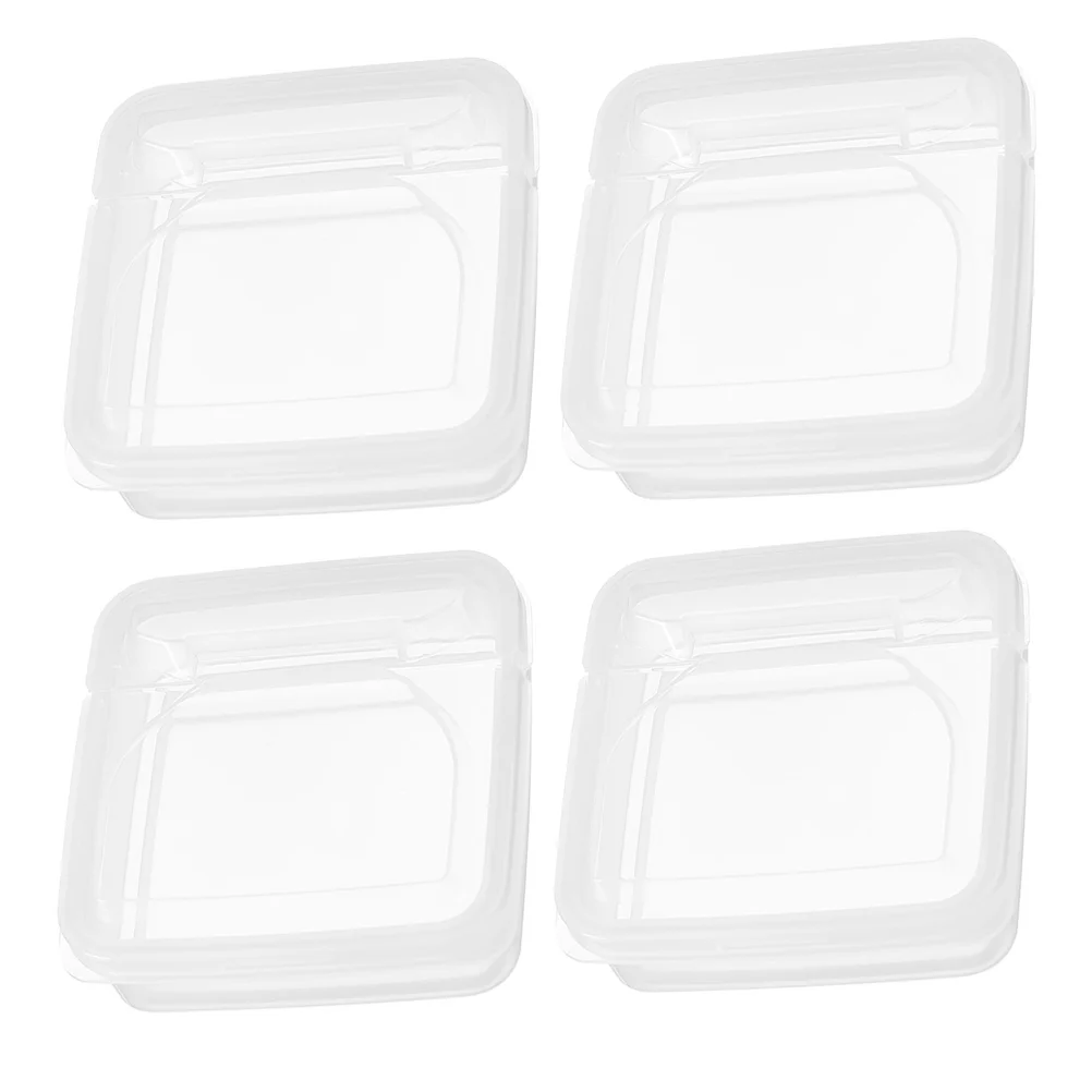 4 Pcs Butter Cheese Crisper Fresh Food Containers Slice Holder for Refrigerator Storage Fridge Cream
4 Pcs Butter Cheese Crisper Fresh Food Containers Slice Holder for Refrigerator Storage Fridge Cream