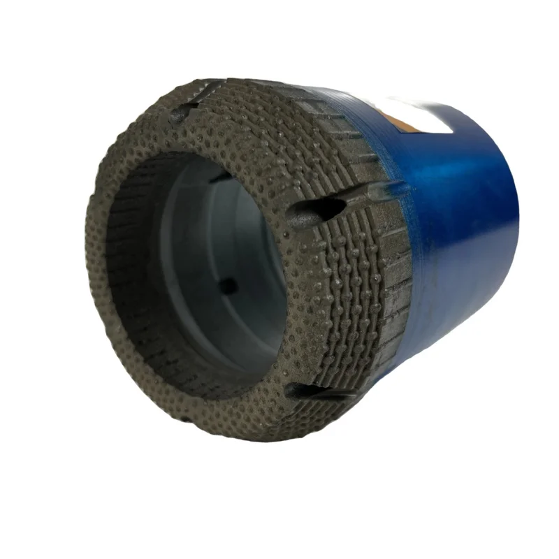 26 Geotec mine drilling HQ3 natural surface set inlaid diamond face discharge five-step drill bit six waterways
26 Geotec mine drilling HQ3 natural surface set inlaid diamond face discharge five-step drill bit six waterways