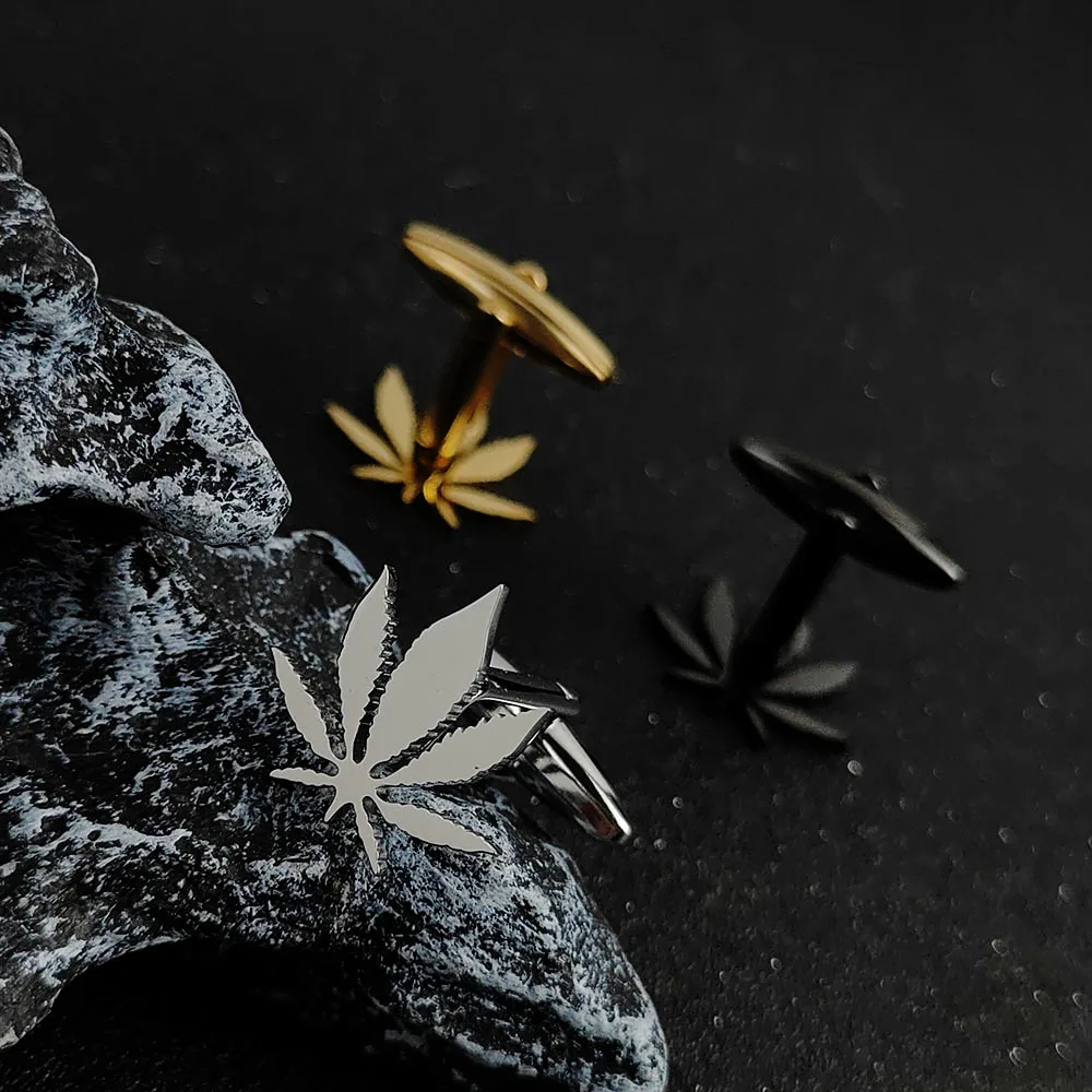 Maple Leaf Cufflinks for Men Stainless Steel Business French Shirt Cuff Links Buttons Trendy Jewelry Engagement Gifts Wholesale
Maple Leaf Cufflinks for Men Stainless Steel Business French Shirt Cuff Links Buttons Trendy Jewelry Engagement Gifts Wholesale