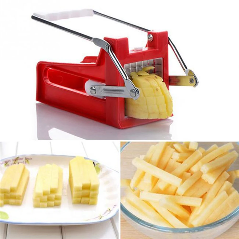 EcoFriendly Stainless Steel Potato Slicer Cutter French Fry Chipper Vegetable Chopper Tool For Kitchen Hospitality
EcoFriendly Stainless Steel Potato Slicer Cutter French Fry Chipper Vegetable Chopper Tool For Kitchen Hospitality