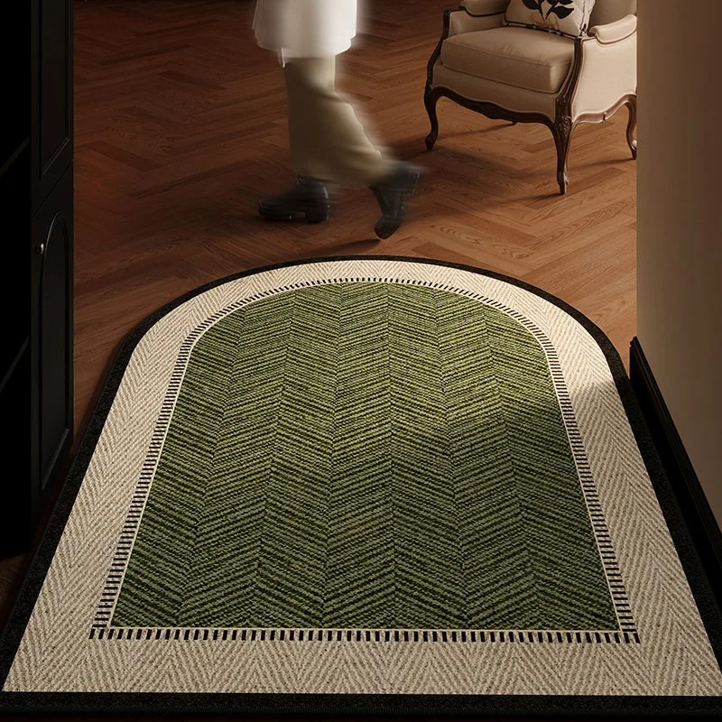 Entrance Doormat Non-slip Stain-resistant Waterless Simple Striped Porch Carpet Welcome Rug American Style Home Decoration Rugs
Entrance Doormat Non-slip Stain-resistant Waterless Simple Striped Porch Carpet Welcome Rug American Style Home Decoration Rugs