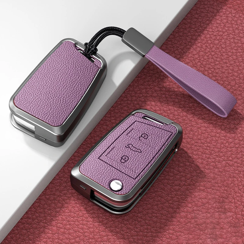 Metal Car Key Case Remote Cover Shell Holder Styling Fob For VW Volkswagen T-ROC Golf 7 Polo Tiguan T-Cross Jetta EOS Beetle
Metal Car Key Case Remote Cover Shell Holder Styling Fob For VW Volkswagen T-ROC Golf 7 Polo Tiguan T-Cross Jetta EOS Beetle