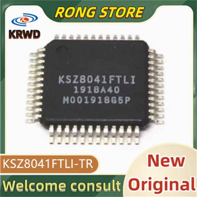 5PCS KSZ8041FTLI New and Original Chip IC KSZ8041FTLI KSZ8041F KSZ8041 QFP48
5PCS KSZ8041FTLI New and Original Chip IC KSZ8041FTLI KSZ8041F KSZ8041 QFP48