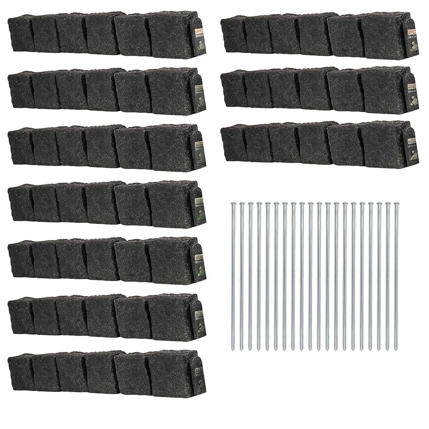 Landscape Edging | Garden Edging Border | Faux Stone Blocks for Lawn Edging, Flower Beds & Yard Edging – 10 Pack |, Customized
Landscape Edging | Garden Edging Border | Faux Stone Blocks for Lawn Edging, Flower Beds & Yard Edging – 10 Pack |, Customized