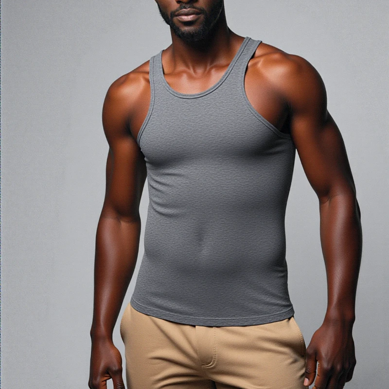 Summer Base Layer Shirt Elderly Men's Underwear Fitness Tank Top Slim Tight Pure Cotton Elastic Fit Sports Men Home Clothes
Summer Base Layer Shirt Elderly Men's Underwear Fitness Tank Top Slim Tight Pure Cotton Elastic Fit Sports Men Home Clothes