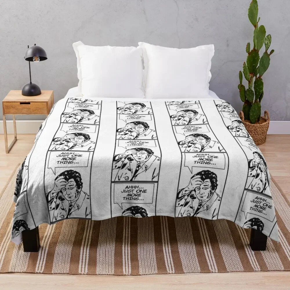 Ah, Just One More Thing! Throw Blanket Faux Fur Soft Warm Blanket for Bed
Ah, Just One More Thing! Throw Blanket Faux Fur Soft Warm Blanket for Bed