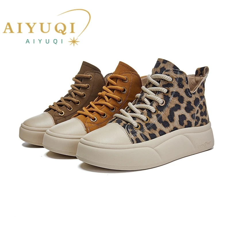 AIYUQI Women's Sneakers Boots 2025 Autumn New Genuine Leather Platform Women's Ankle Boots Casual Retro Sneakers Ladies
AIYUQI Women's Sneakers Boots 2025 Autumn New Genuine Leather Platform Women's Ankle Boots Casual Retro Sneakers Ladies
