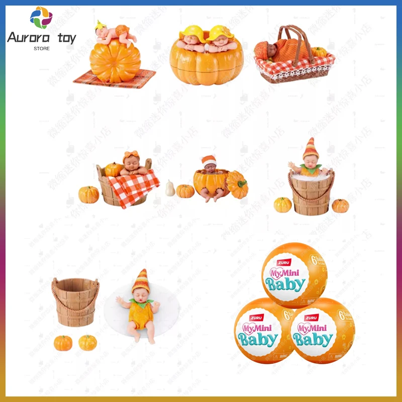 New Original Zuru Surprise Baby Ball Mymini Pumpkin Baby Blind Box Simulated Infant Doll Toy Surprise Ornament Birthday Gift
New Original Zuru Surprise Baby Ball Mymini Pumpkin Baby Blind Box Simulated Infant Doll Toy Surprise Ornament Birthday Gift
