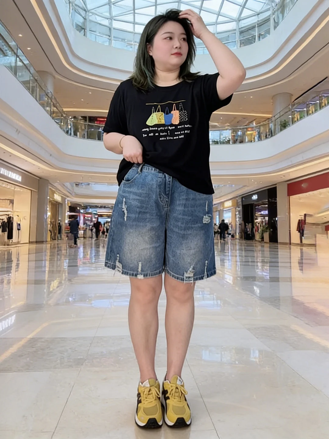 High Waist plus Size Denim orts Women's Summer New Loose Slim A-Line Five-Quarter Pants Hot orts Casual Sle No Brand
High Waist plus Size Denim orts Women's Summer New Loose Slim A-Line Five-Quarter Pants Hot orts Casual Sle No Brand