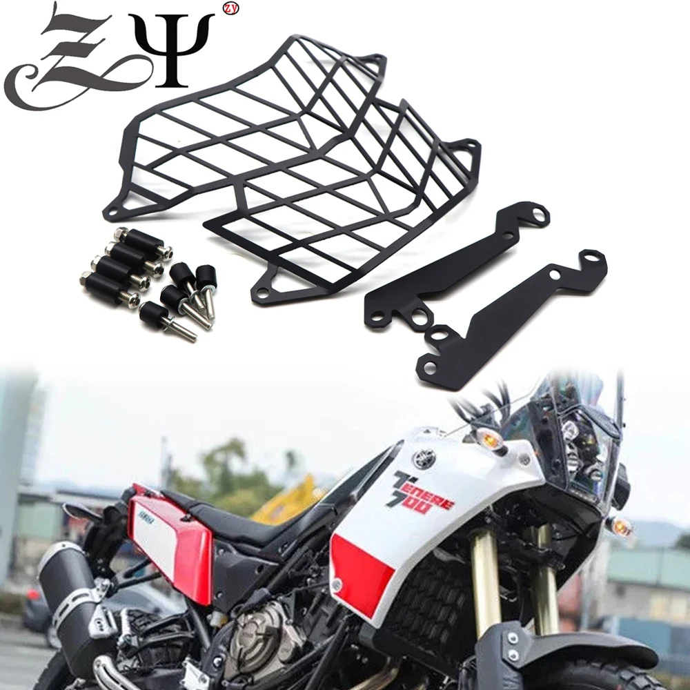 For Yamaha Tenere 700 TENERE 700 Tenere700 2019 2020 Motorcycle Headlight Protector Grille Guard Cover Large lampshade
For Yamaha Tenere 700 TENERE 700 Tenere700 2019 2020 Motorcycle Headlight Protector Grille Guard Cover Large lampshade