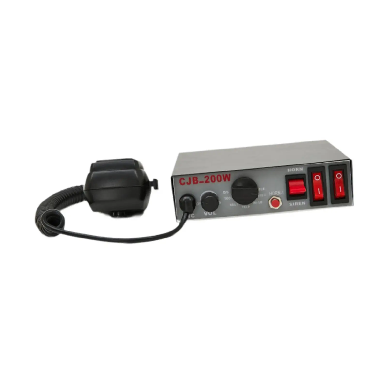 Emergency Warning Siren PA System Super Loud Fire Truck 2x10A Switches High Power Ambulance with Handheld Mic Car Warning Alarm
Emergency Warning Siren PA System Super Loud Fire Truck 2x10A Switches High Power Ambulance with Handheld Mic Car Warning Alarm