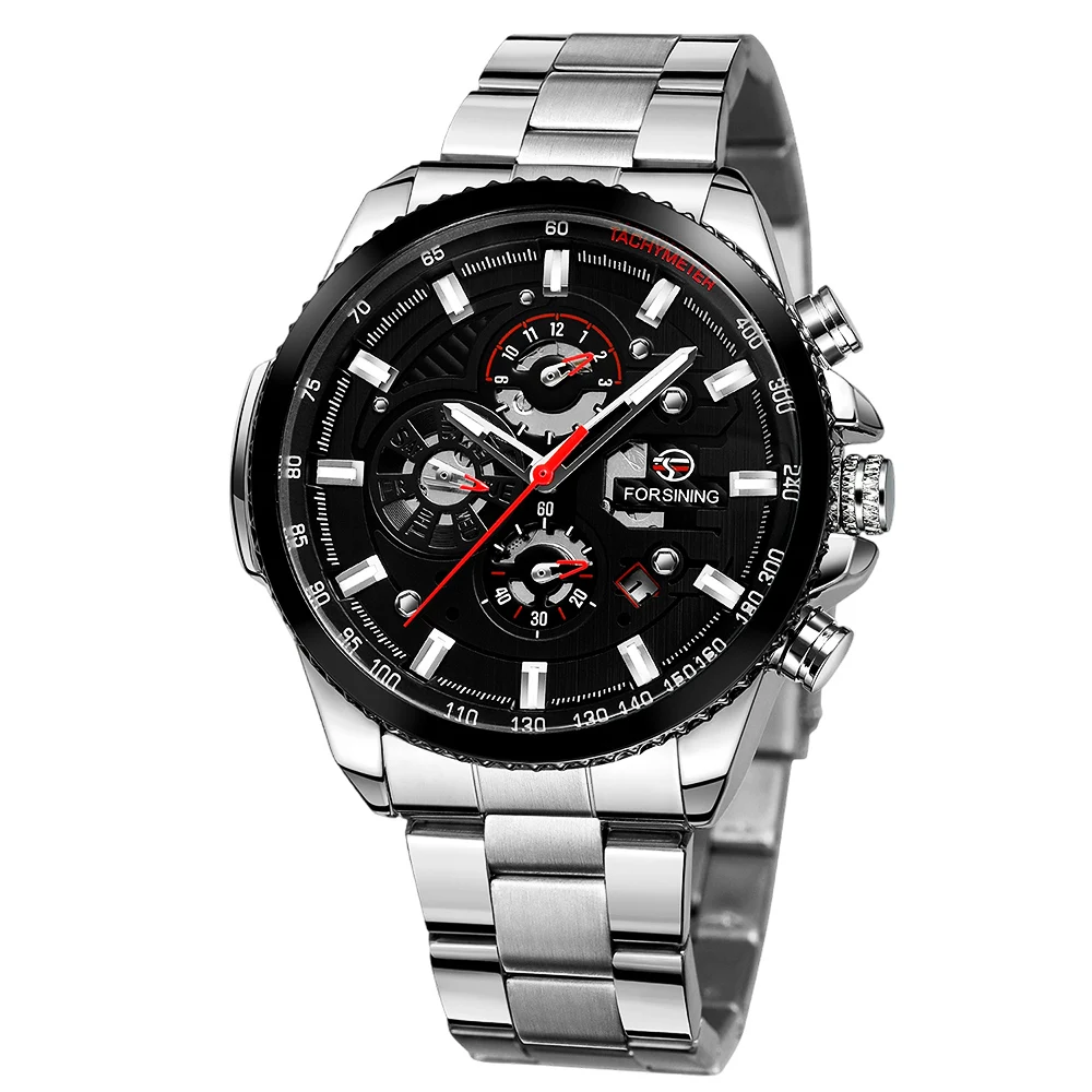 FORSINING модные деловые мужские часы многофункциональный недельный календарь с дисплеем автоматические механические светящиеся спортивные мужские наручные часы
FORSINING модные деловые мужские часы многофункциональный недельный календарь с дисплеем автоматические механические светящиеся спортивные мужские наручные часы