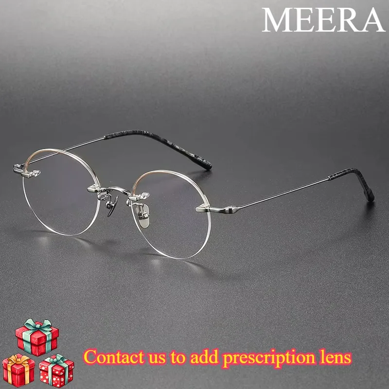 80876 Top Quality Brand Round Rimless Titanium Glasses Frame Men Women Vintage Simple Eyeglass Frame Ultralight Eyewear
80876 Top Quality Brand Round Rimless Titanium Glasses Frame Men Women Vintage Simple Eyeglass Frame Ultralight Eyewear