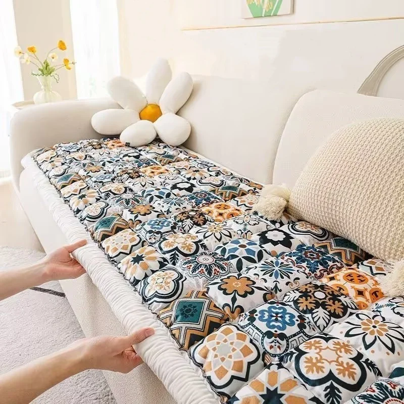 1/2/3/4 Seat Couch Sectional Sofa Cover PP Cotton Handmade Sofa Cushion Pad Anti-scratched Dustproof Printed Floral Slipcovers
1/2/3/4 Seat Couch Sectional Sofa Cover PP Cotton Handmade Sofa Cushion Pad Anti-scratched Dustproof Printed Floral Slipcovers