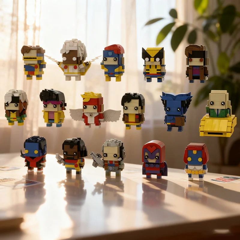 2602 шт. MOC X Menned Brickheadz Bundle Модель Строительные блоки Архитектура Сборка Рождественские подарки DIY Кирпичная игрушка Дети День рождения
2602 шт. MOC X Menned Brickheadz Bundle Модель Строительные блоки Архитектура Сборка Рождественские подарки DIY Кирпичная игрушка Дети День рождения