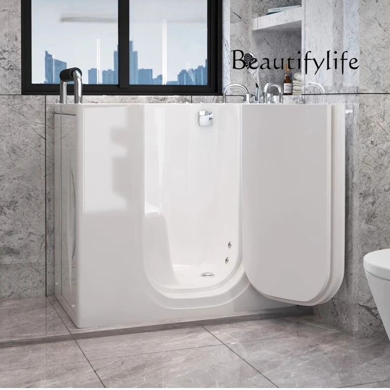 Специальная ванна для пожилых людей. Безбарьерная моющаяся боковая дверь типа глубоких пузырей, акриловый массаж, постоянная температура, дом.
Специальная ванна для пожилых людей. Безбарьерная моющаяся боковая дверь типа глубоких пузырей, акриловый массаж, постоянная температура, дом.