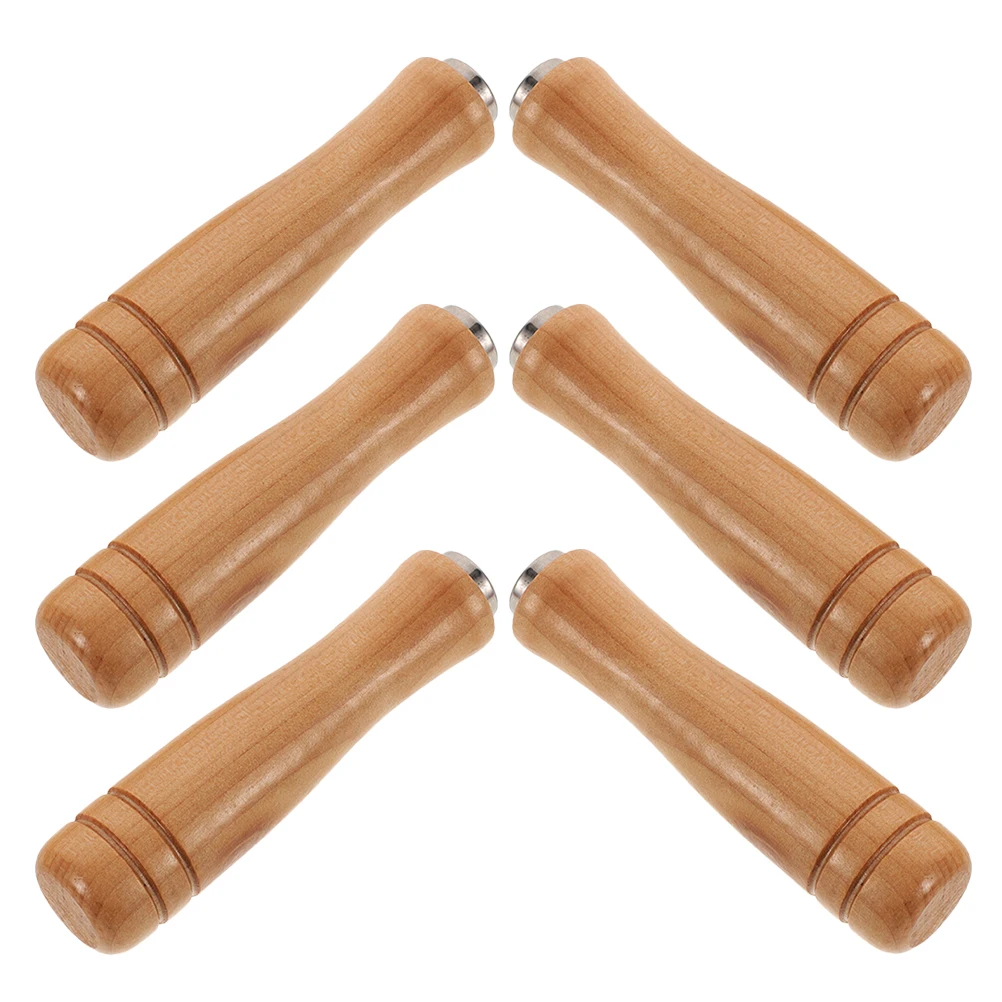 6pcs Wood File Handles Ergonomic Wooden Grip Replacement for Rasp Longlasting Sturdy Crafted Precision Comfortable Hand Fatigue
6pcs Wood File Handles Ergonomic Wooden Grip Replacement for Rasp Longlasting Sturdy Crafted Precision Comfortable Hand Fatigue