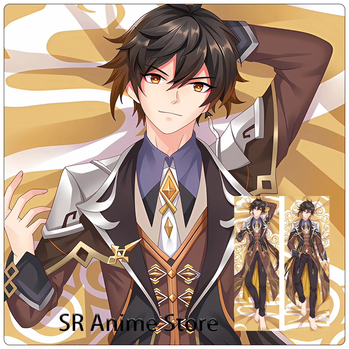 Dakimakura Anime Genshin Impact Hugging Body Pillow Cover Bed Decor Birthday Gift Double-Side Print 2WAY Zhongli Pillowcase
Dakimakura Anime Genshin Impact Hugging Body Pillow Cover Bed Decor Birthday Gift Double-Side Print 2WAY Zhongli Pillowcase