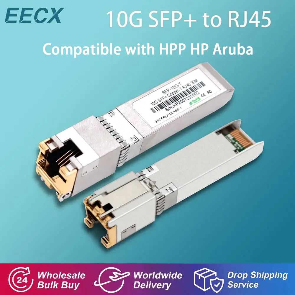 Приемопередатчик 10G SFP+ к RJ-45, модуль Ethernet 10Gbe SFP+ к медному Ethernet для HPP, HP Aruba, HPE, RJ-45 SFP+ CAT.6a, до 30 метров
Приемопередатчик 10G SFP+ к RJ-45, модуль Ethernet 10Gbe SFP+ к медному Ethernet для HPP, HP Aruba, HPE, RJ-45 SFP+ CAT.6a, до 30 метров