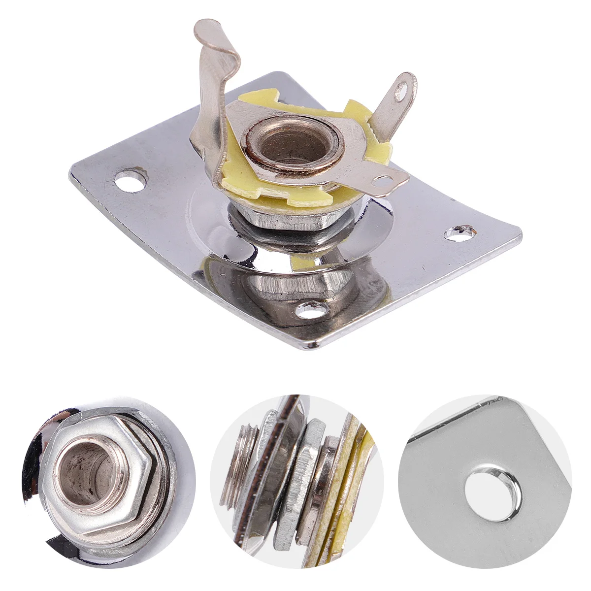 2PCS Square Guitar Jack Electric Guitar Jack Socket 635mm Square Pickup Socket for Guitar (Silver) pickup jack 
2PCS Square Guitar Jack Electric Guitar Jack Socket 635mm Square Pickup Socket for Guitar (Silver) pickup jack