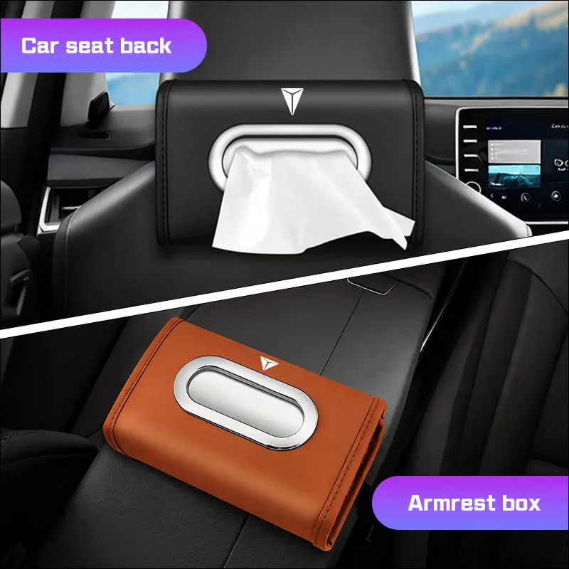 Nappa Leather Car Tissue Box for Changan DEEPAL S7 S07 G318 S09 S05 L07 SL03 Seat Hanging Towel Case Auto Armrest Kleenex Bag
Nappa Leather Car Tissue Box for Changan DEEPAL S7 S07 G318 S09 S05 L07 SL03 Seat Hanging Towel Case Auto Armrest Kleenex Bag