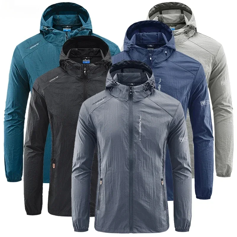 Men Hooded Casual Camping Hiking Fishing Coats Outdoor Quick-Dry Performance Men Clothing Summer Sun Protection Cycling Jackets
Men Hooded Casual Camping Hiking Fishing Coats Outdoor Quick-Dry Performance Men Clothing Summer Sun Protection Cycling Jackets