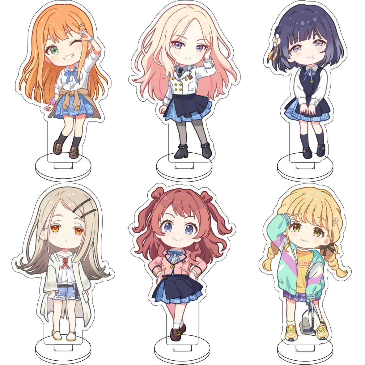 10CM Anime Gakuen Idolmaster Cos Temari Tsukimura Hanami Saki Rinami Himesaki Sena Juo Figure Acrylic Stand Cute Gift Ornaments
10CM Anime Gakuen Idolmaster Cos Temari Tsukimura Hanami Saki Rinami Himesaki Sena Juo Figure Acrylic Stand Cute Gift Ornaments