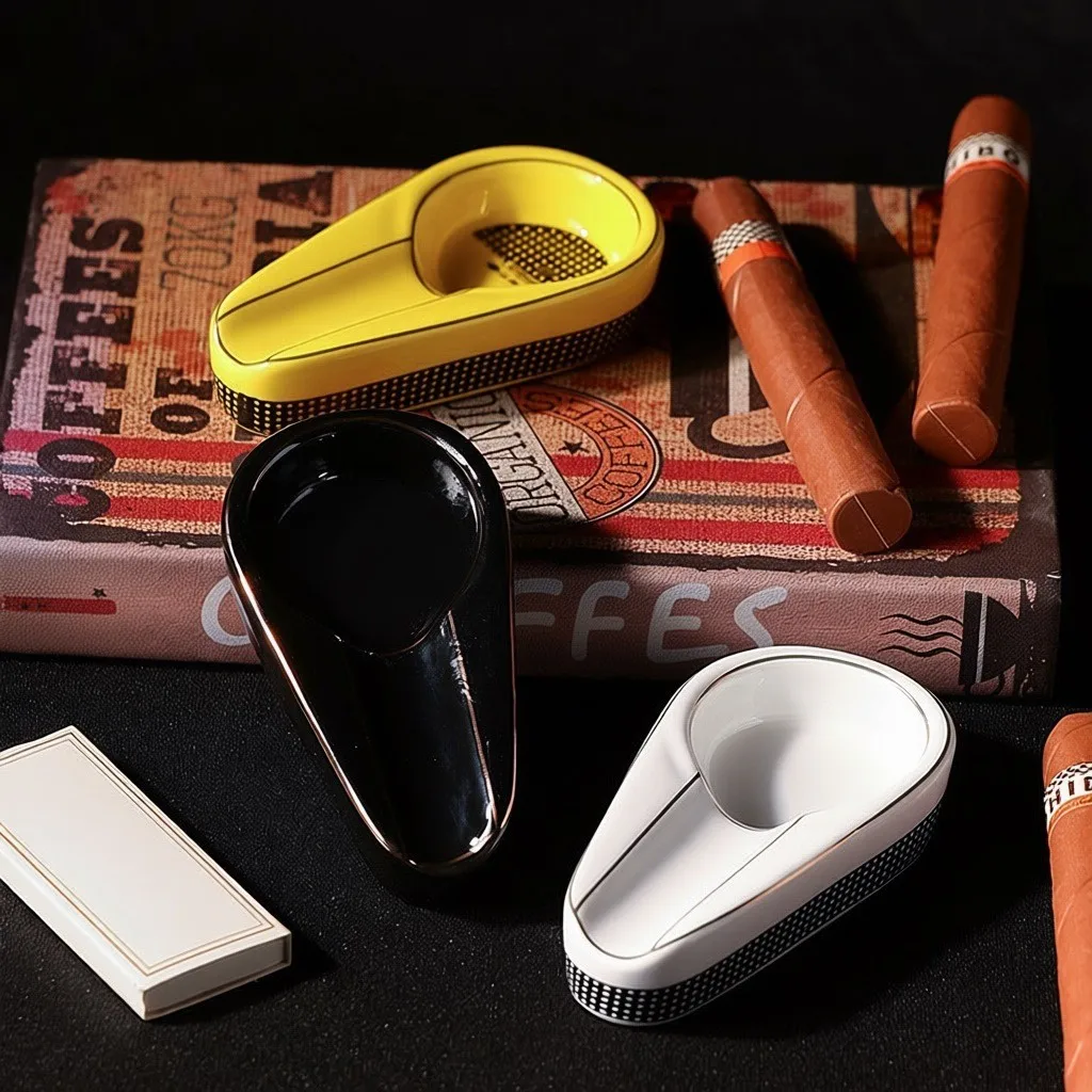 Cigar Ashtray Ceramic Ashtray Creative Cigar Single Ashtray Smoking Set Portable
Cigar Ashtray Ceramic Ashtray Creative Cigar Single Ashtray Smoking Set Portable