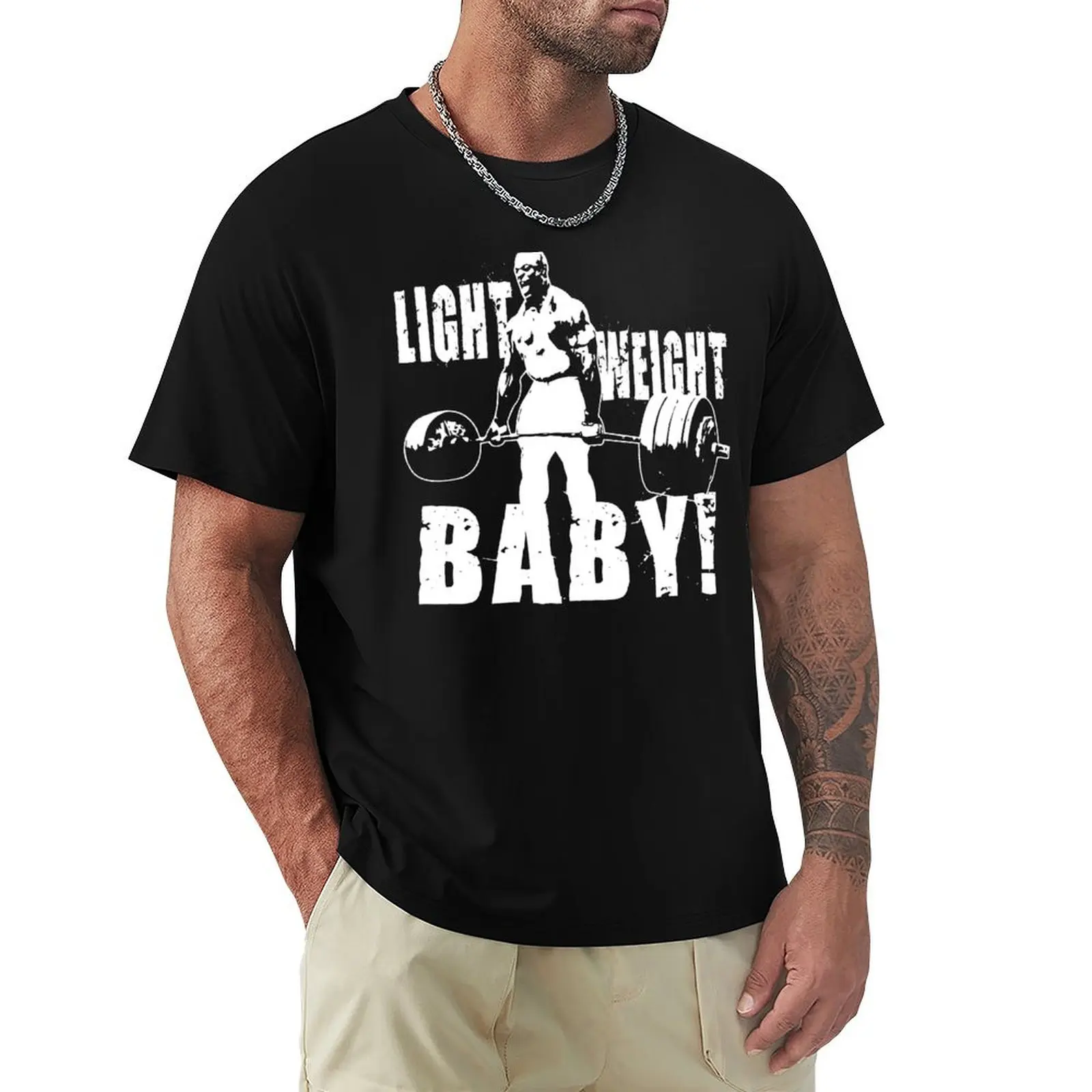 Light Weight Baby! (Ronnie Coleman) T-Shirt Anime t-shirt aesthetic clothes tops boys animal print men t shirts
Light Weight Baby! (Ronnie Coleman) T-Shirt Anime t-shirt aesthetic clothes tops boys animal print men t shirts
