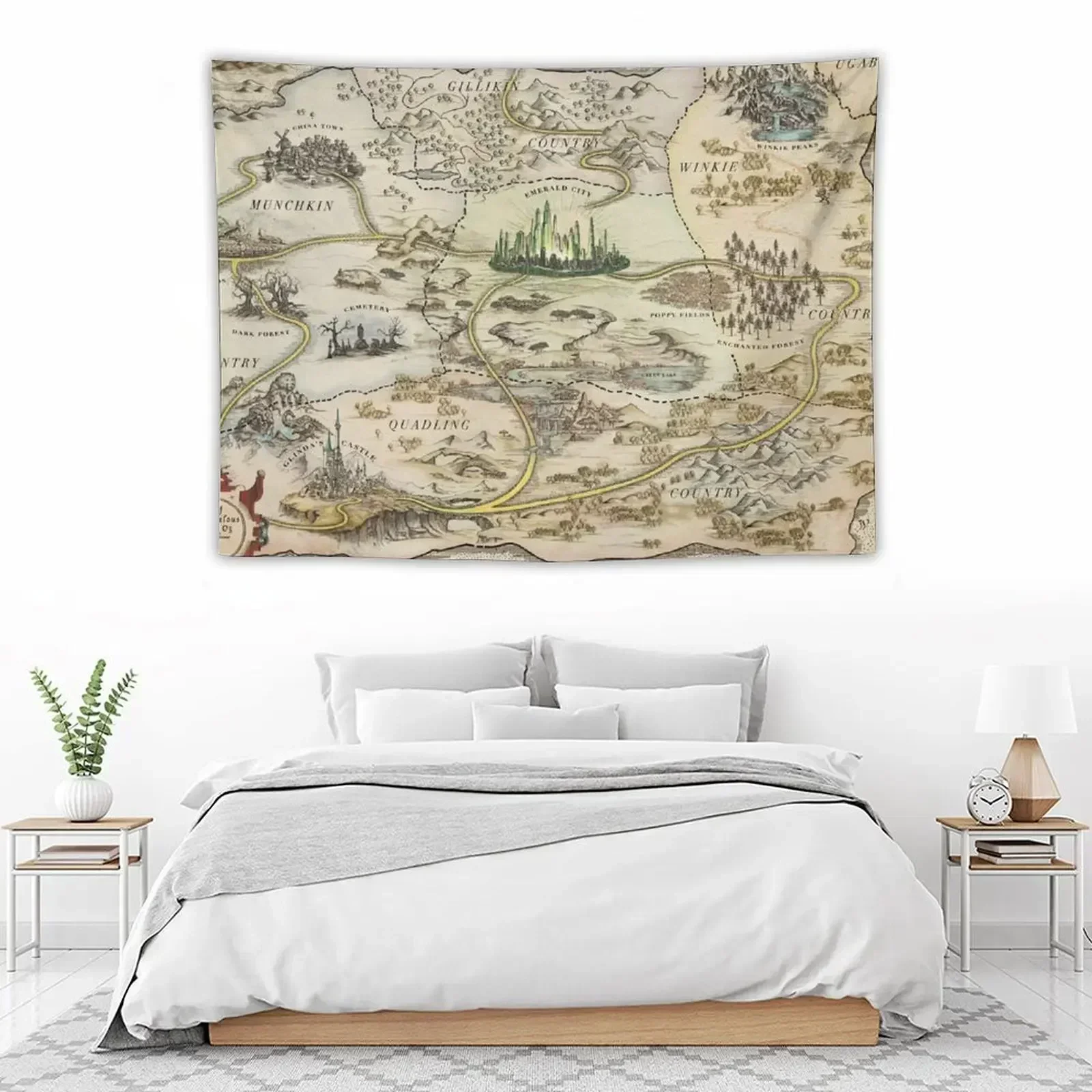 Map of OZ Tapestry Room Decor Aesthetic Aesthetic Decoration Decor For Bedroom Christmas Decoration Tapestry
Map of OZ Tapestry Room Decor Aesthetic Aesthetic Decoration Decor For Bedroom Christmas Decoration Tapestry